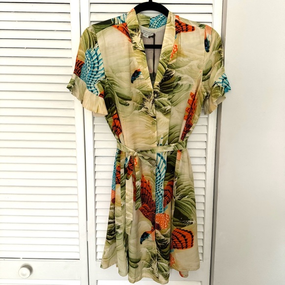 AllSaints Faye Swoop Mini Dress - Picture 5 of 9